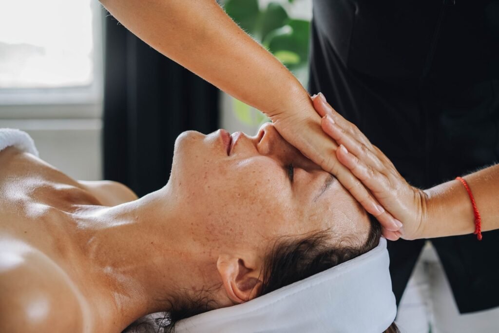 Medical professional carrying out a doctor-led aesthetics consultation in Edgbaston Birmingham