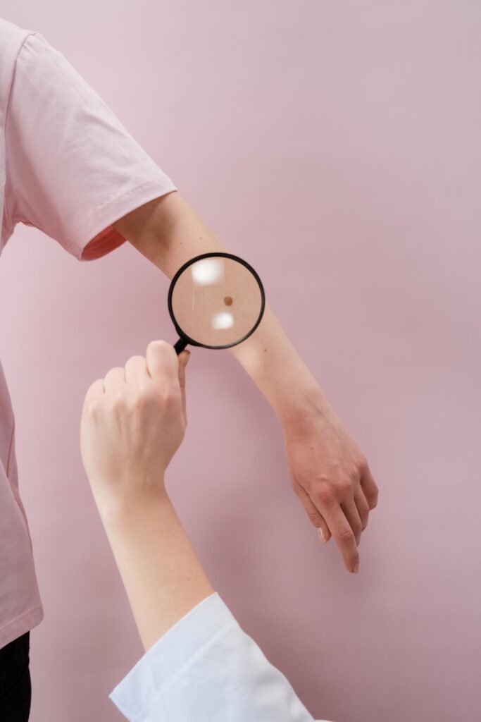 Consultation for under-eye hollows and dark circles at an aesthetics clinic in Edgbaston Birmingham